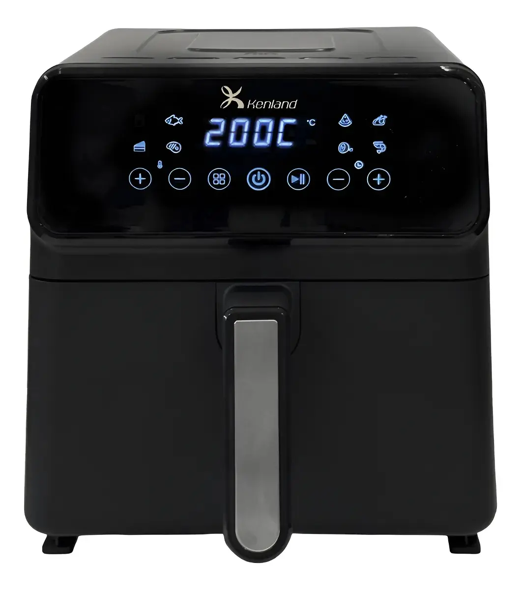 Freidora De Aire Digital Kenland 5.7l Premium Negro
