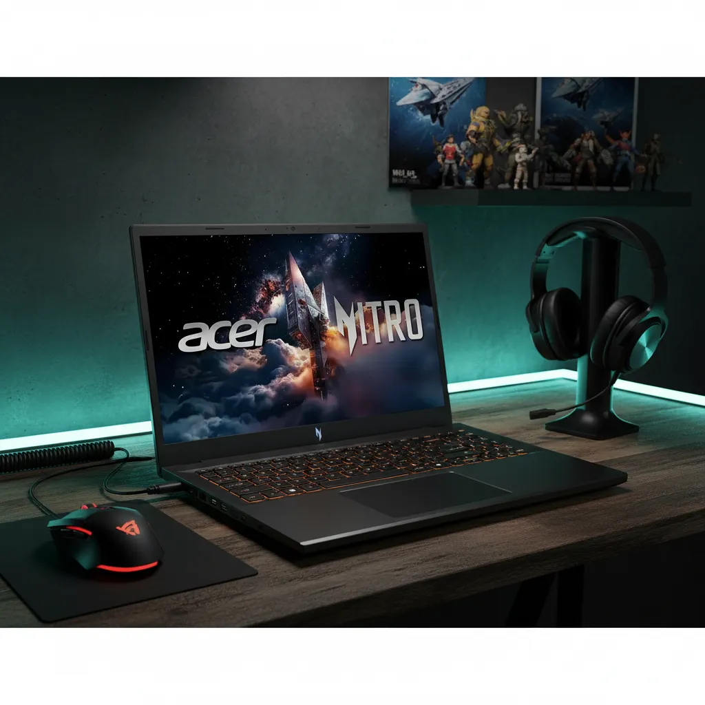 Notebook Acer Nitro V i9 16GB 1TB RTX 5060