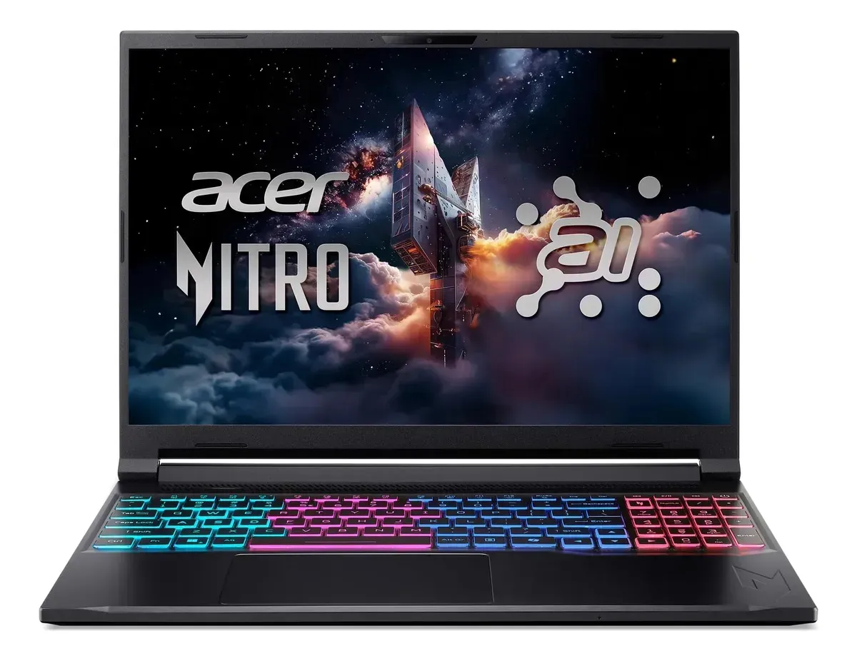 Laptop Gamer Acer Nitro V 16s AI Ryzen 7 RTX 5070 16GB QHD