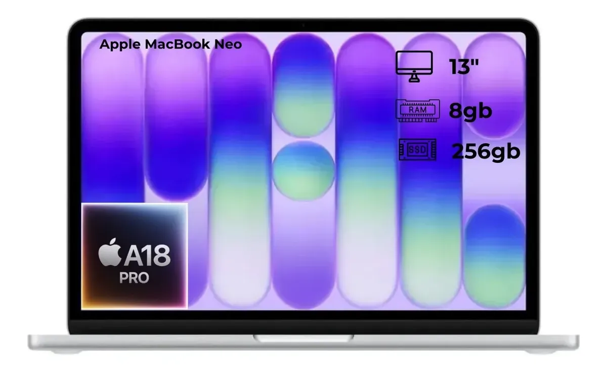 Apple MacBook Neo 13 A18 Pro 8GB 256GB Silver