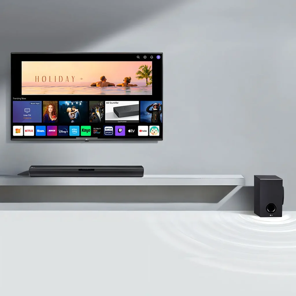 Barra de sonido LG SQC1 160W
