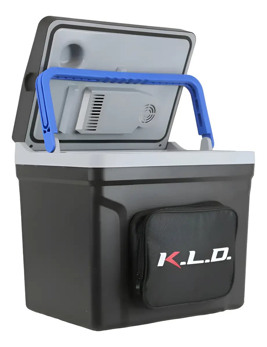 Conservadora Electrica Kld 24l Negro 220v 12v Friocalor Con Manija