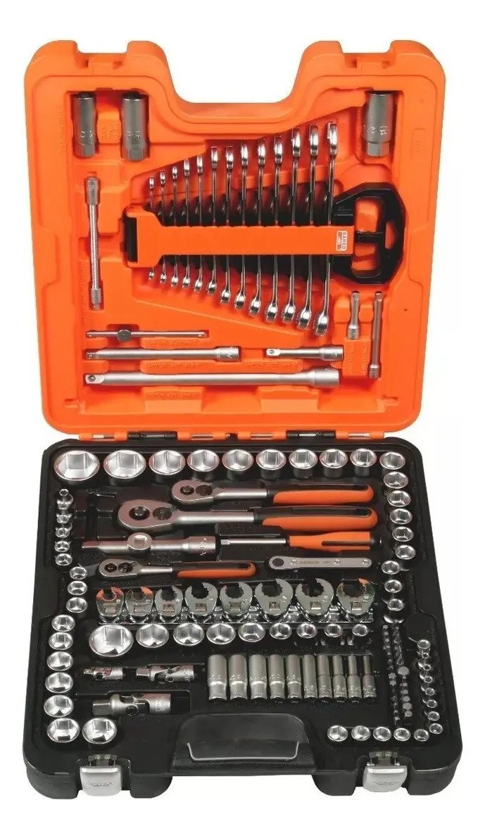Caja De Herramientas Bahco S138a Set Tubos Llaves 138 Piezas