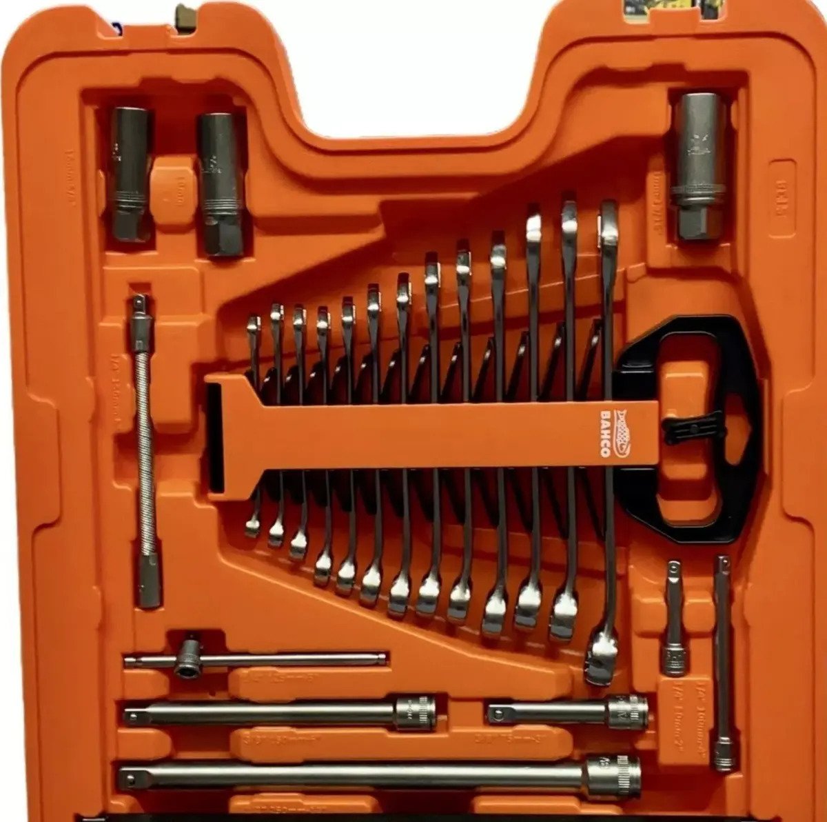 Caja De Herramientas Bahco S138a Set Tubos Llaves 138 Piezas