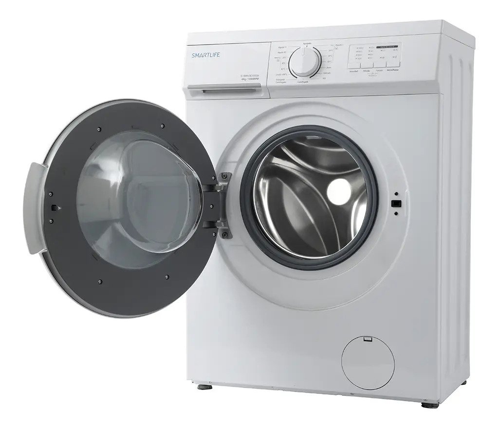 Lavarropas Automatico Smartlife 6kg Slim Design Color Blanco detalle 3