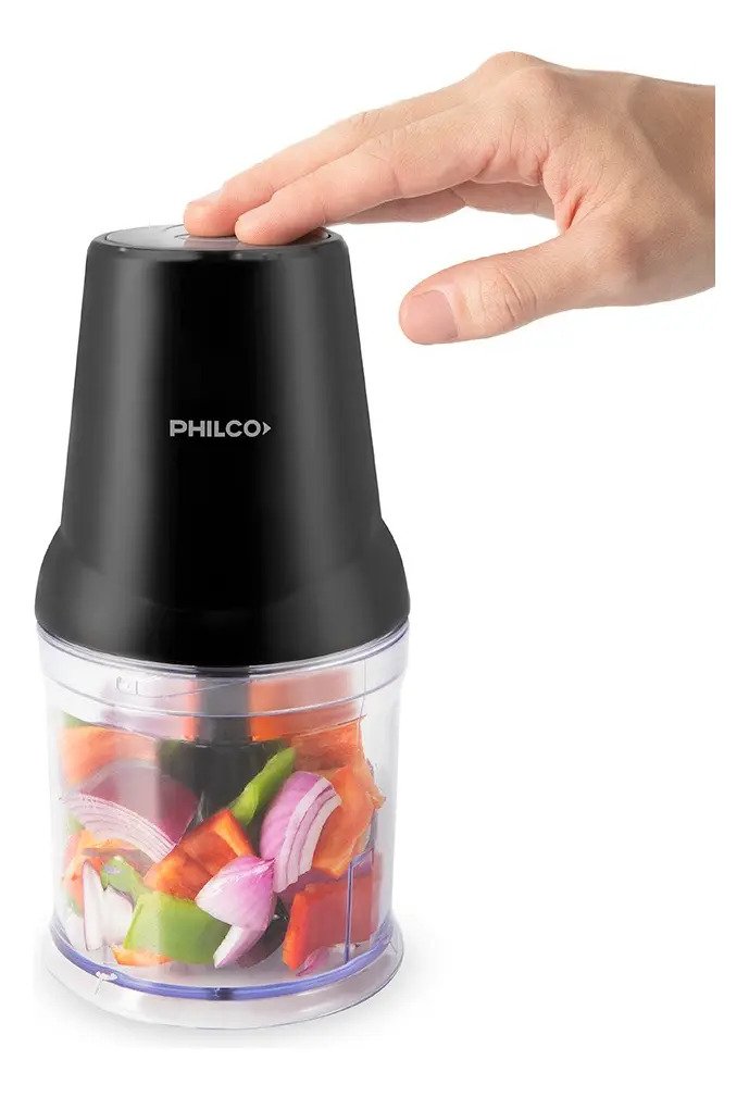 Picadora De Alimentos Philco Electrica 400w Pi23php Negro