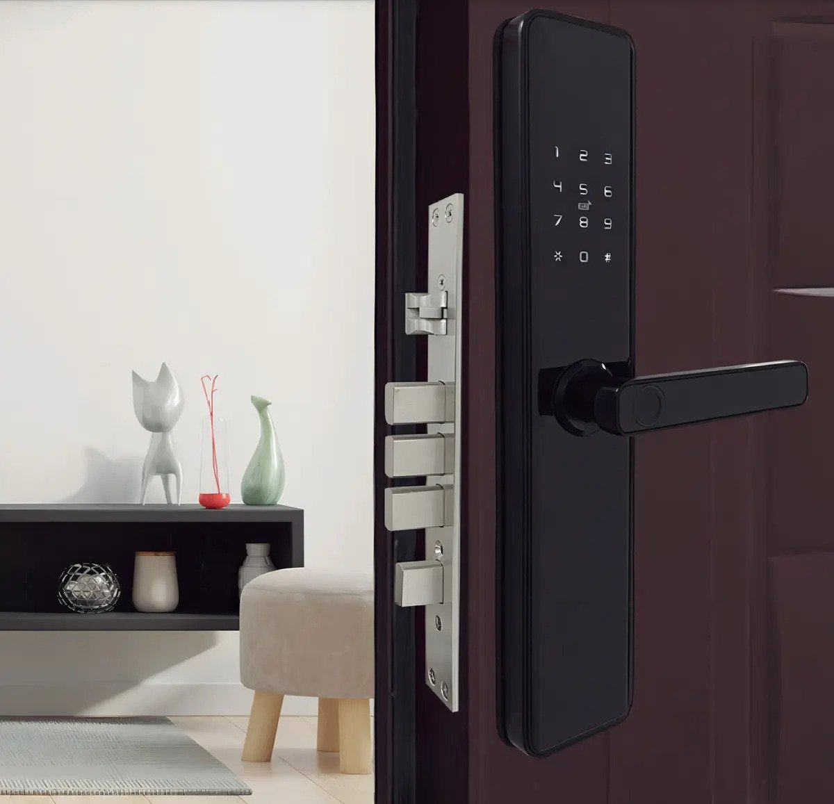 Cerradura Inteligente Tbcin Cb01t Negro Grafito
