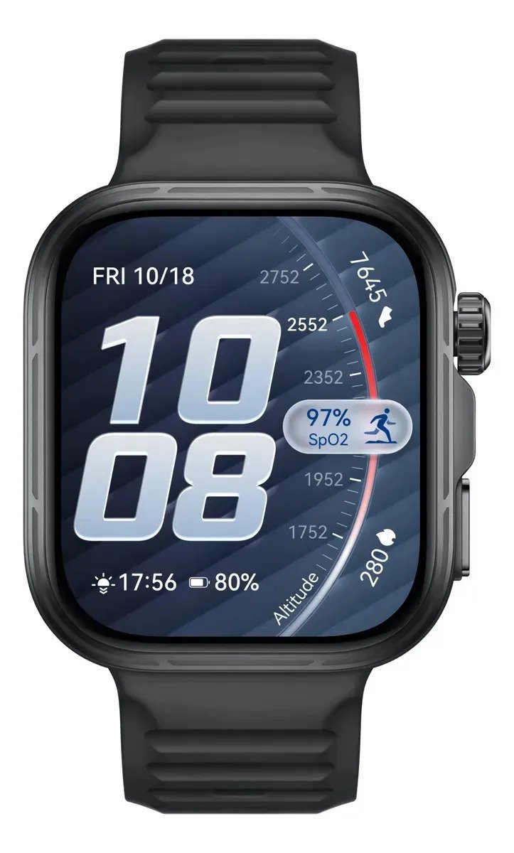 Smartwatch Huawei Watch Fit 5 Pro Con Gps Ecg Nfc Reloj Inteligente Hasta 10 Dias De Bateria 192 Pantalla De Cristal De Zafiro Miniejercicios Monitorizacion De Salud Ios Y Android Negro