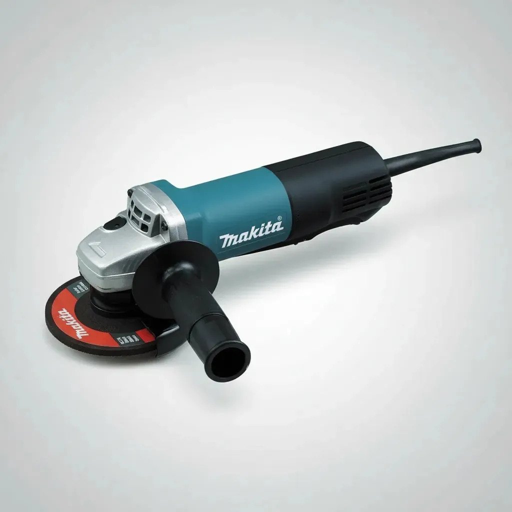 Amoladora Angular Makita 9557hpg Color Turquesa 840w 220v Accesorio