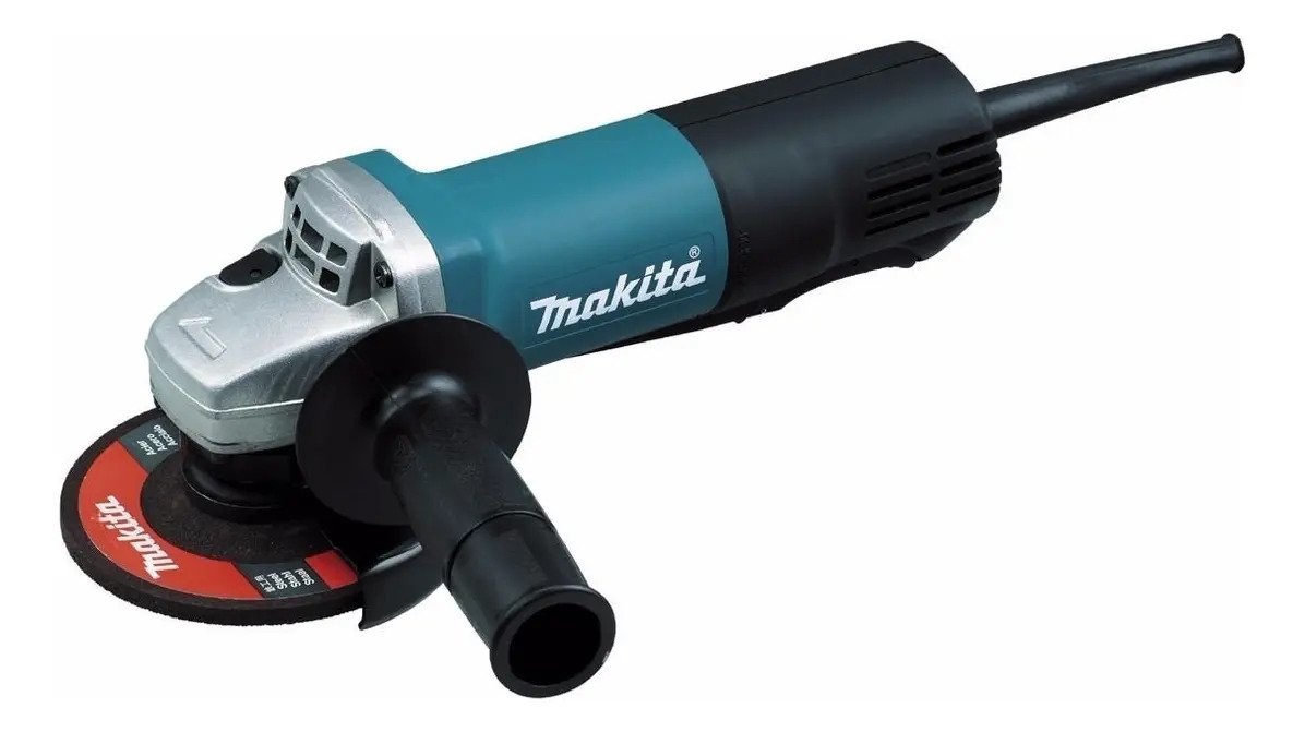 Amoladora Angular Makita 9557hpg Color Turquesa 840w 220v Accesorio