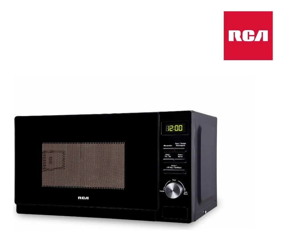 Microondas Rca 20l Digital Negro