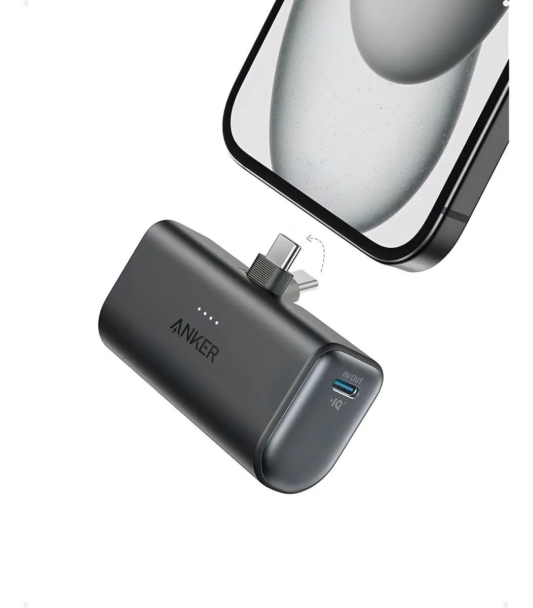 Cargador Portatil Power Bank Anker Nano 5000mah 225w Bateria Externa Para Celular Con Integrado Compatible Con Iphone Series 171615 Samsung Ipad Proair Y Mas