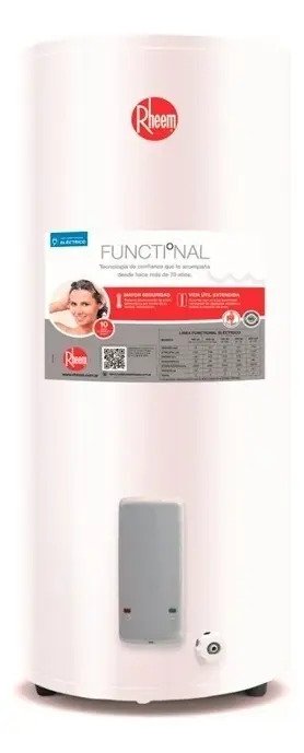 Termotanque Electrico Rheem Functional Tepc125erhk2 Blanco 125l