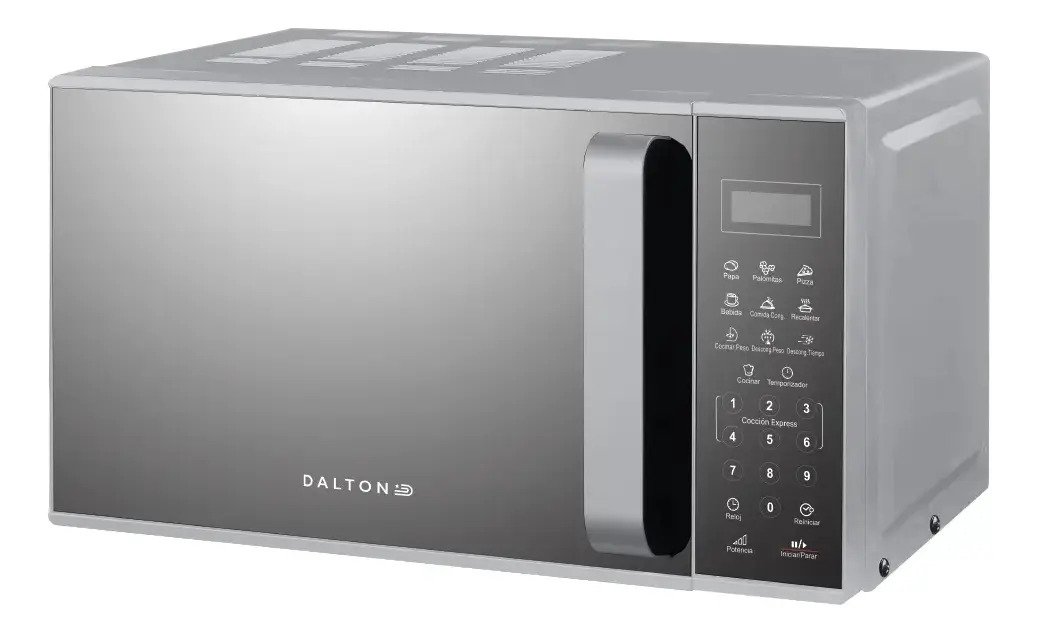 Microondas Dalton Digital 20 Litros 700w Silver Da Md20 Si