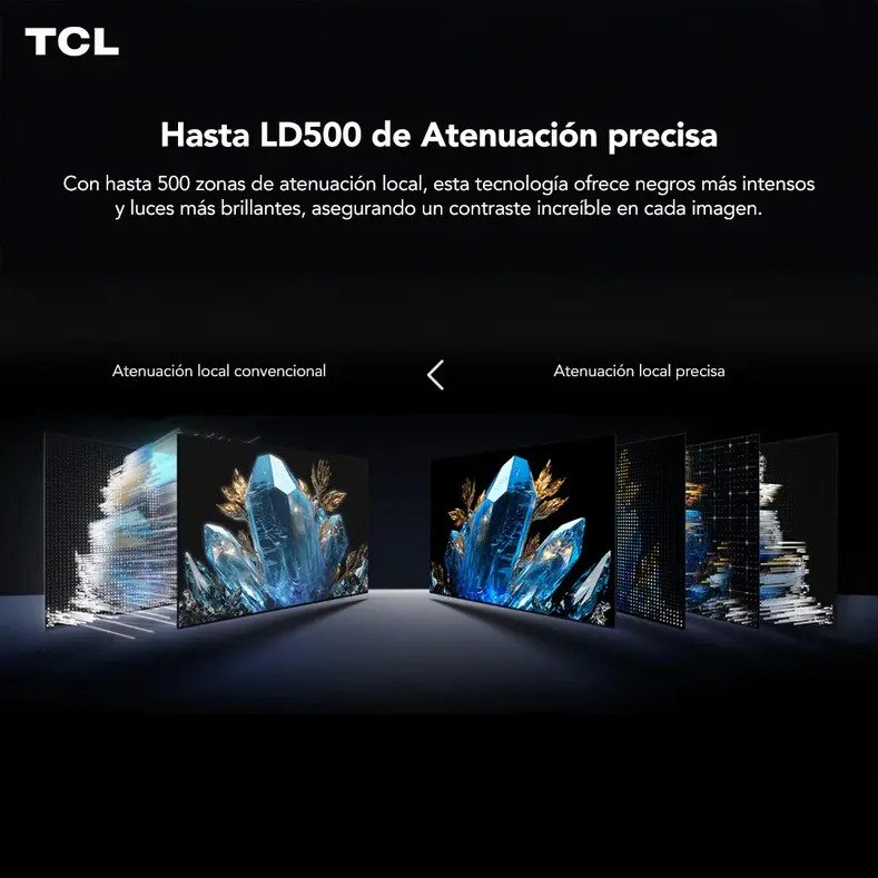 Smart Tv Tcl Mini Led Smt 65p 4k 65c6k Google Tv