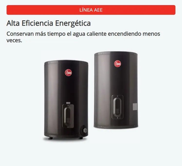 Termotanque Electrico Rheem Aee Tec085rh Gris Oscuro 85l