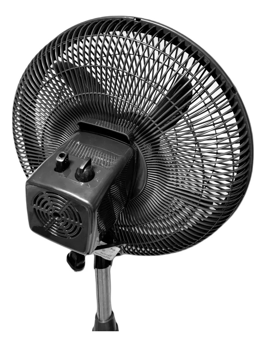 Ventilador De Pie Kacemaster 16 70w 4064 Cm 50 Hz Negro Plastico 5