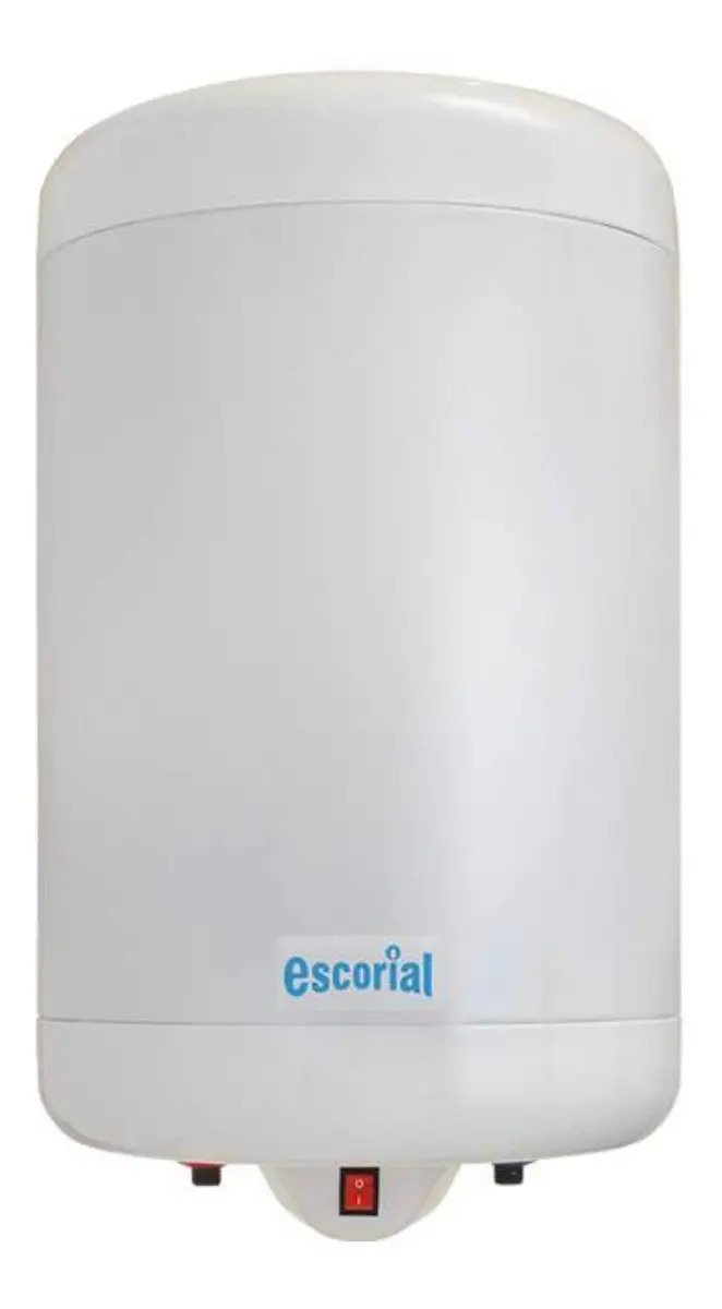 Termotanque Electrico Escorial De 55lts Carga Inferior 1500w Color Blanco