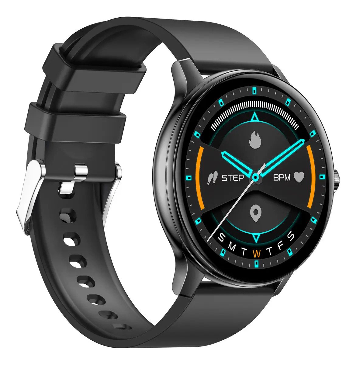 Nictom Nt06 Smartwatch Negro Bluetooth Llamadas Reloj Inteligente