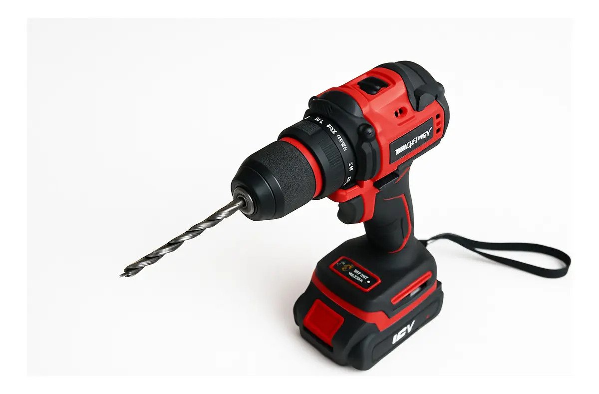 Taladro Brushless Atornillador Gp Garden Plus De Lusqtoff Lh 199bk Bateria Inalambrico 18v Mandril 10mm Metalico Con Regulador De Velocidad