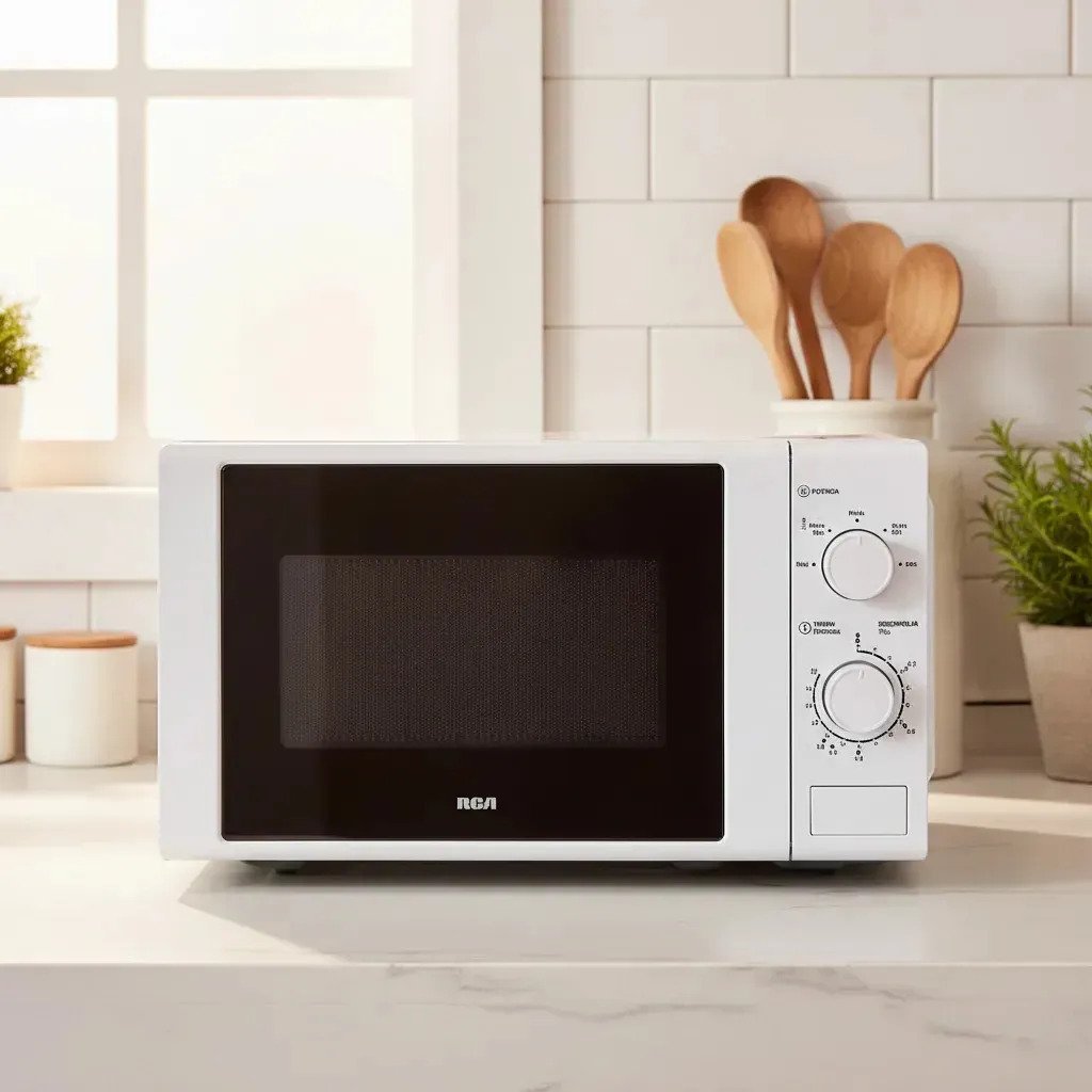 Microondas Rca 20l Mecanico detalle 2