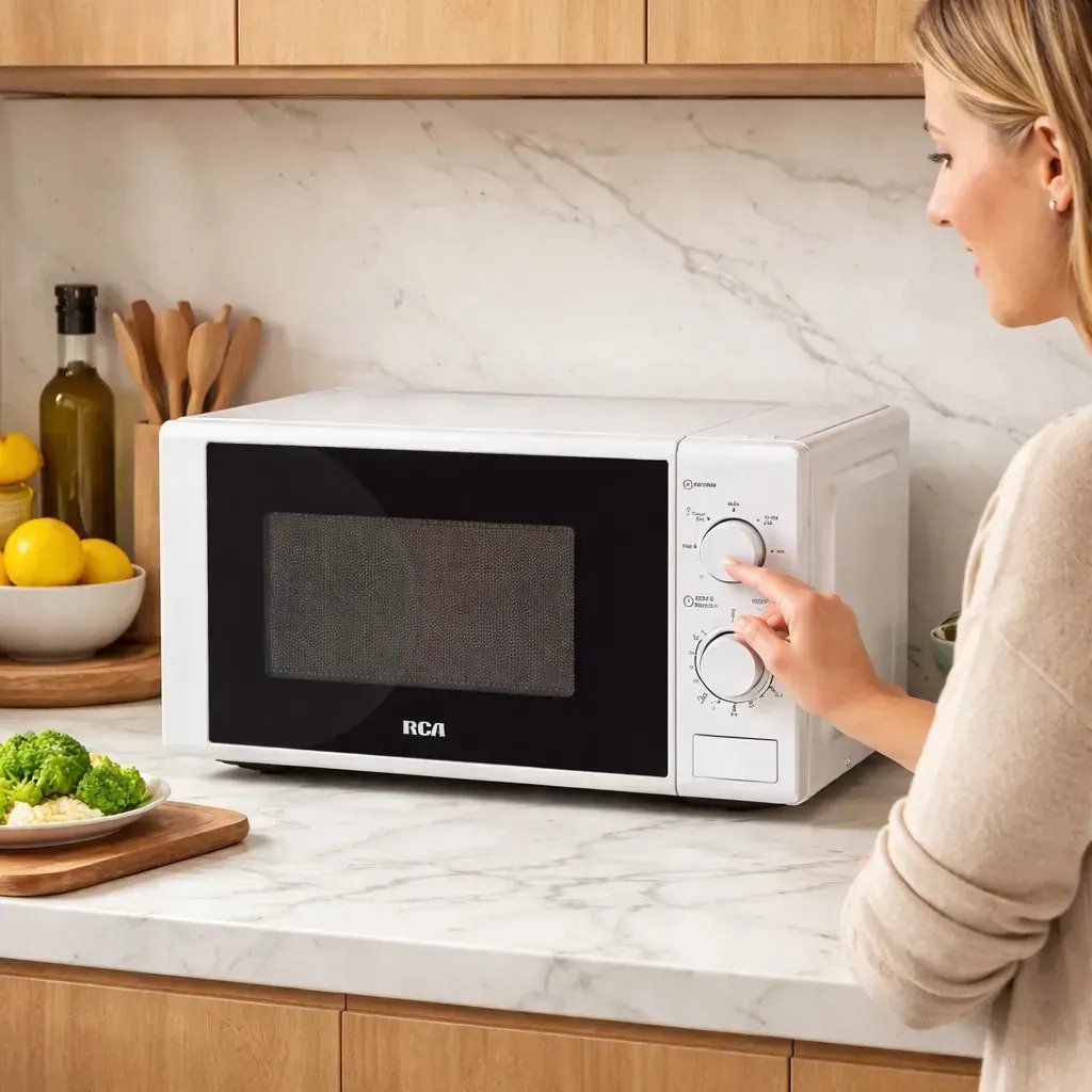 Microondas Rca 20l Mecanico detalle 3