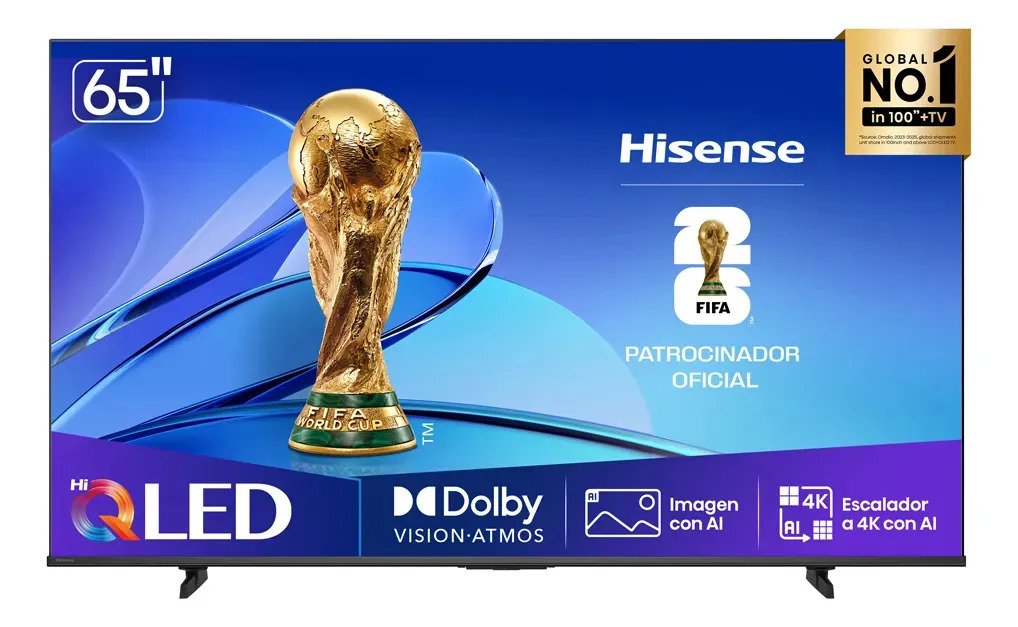 Smart Tv Hisense 65 Pulgadas Qled 65q6qv 4k Modo Deporte Con Ai