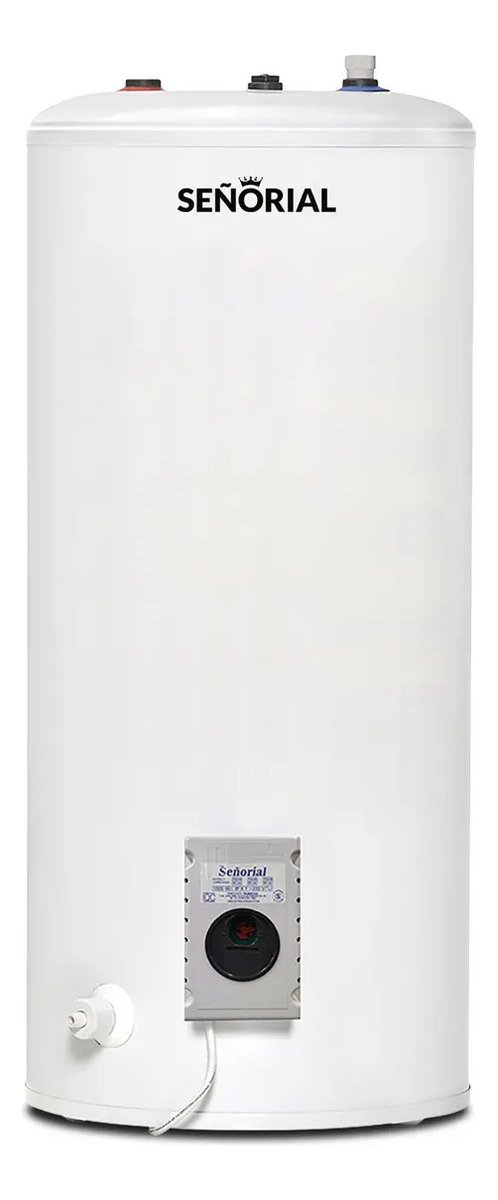 Termotanque Electrico Senorial Zafiro Teszp 95 80 Litros Color Blanco
