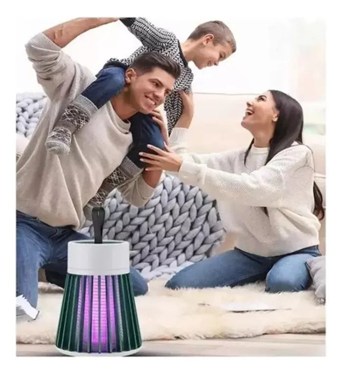 Lampara Repelente Electrica Led Uv Trampa Para Mosquitos
