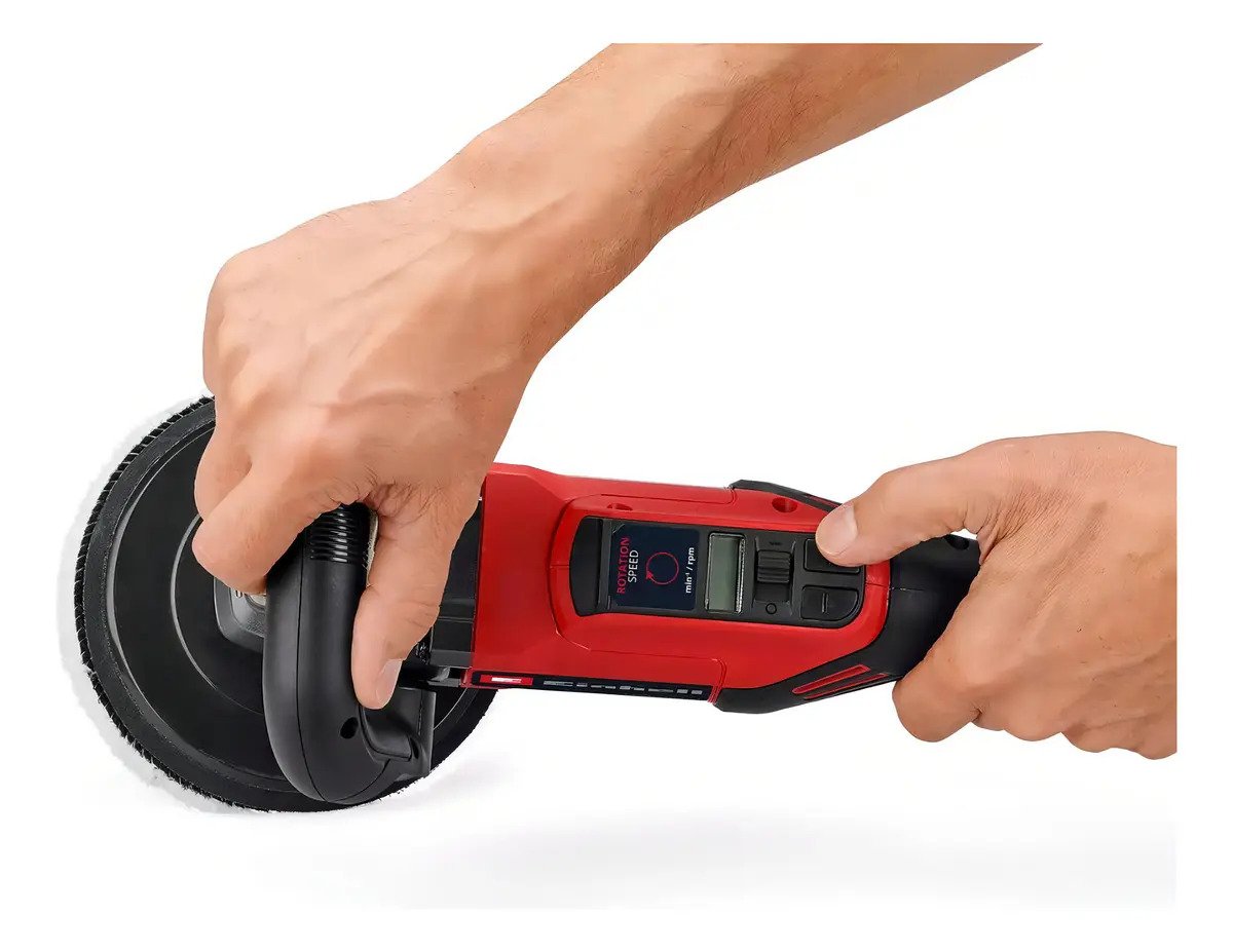 Pulidora Y Lijadora Einhell Cc Po 1100150 Ce 1100w 150mm Color Rojo Frecuencia 5060 Hz