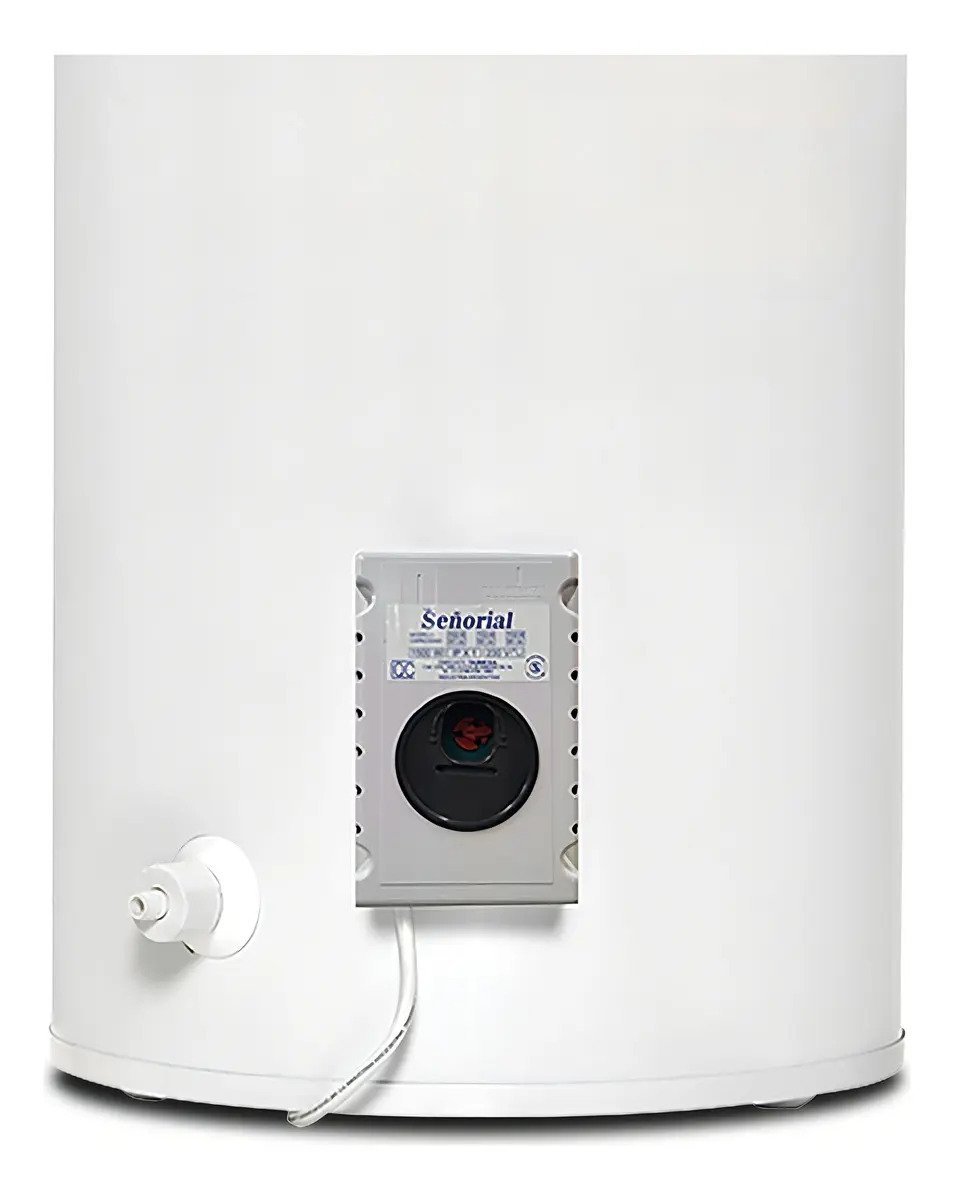 Termotanque Electrico Senorial Tesz 65 Zafiro Blanco 50 Litros Superior