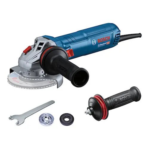 Amoladora Angular 5 Bosch Gws 12 125 S 1200w Color Azul Marino Frecuencia 50hz
