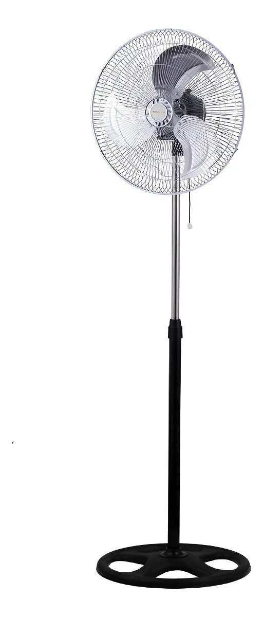 Ventilador Kanjihome 18 Kjh Fh1311 De Pie 90w 150m 3 Aspas De Metal Diametro 4572 Cm
