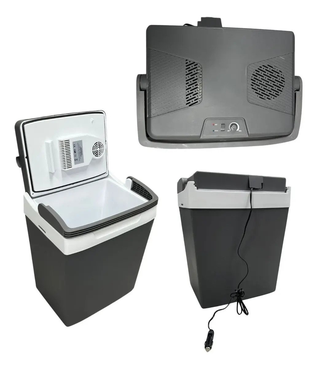 Conservadora Electrica Frio Calor Oregon De 29 L Para Auto 12v Y 24v