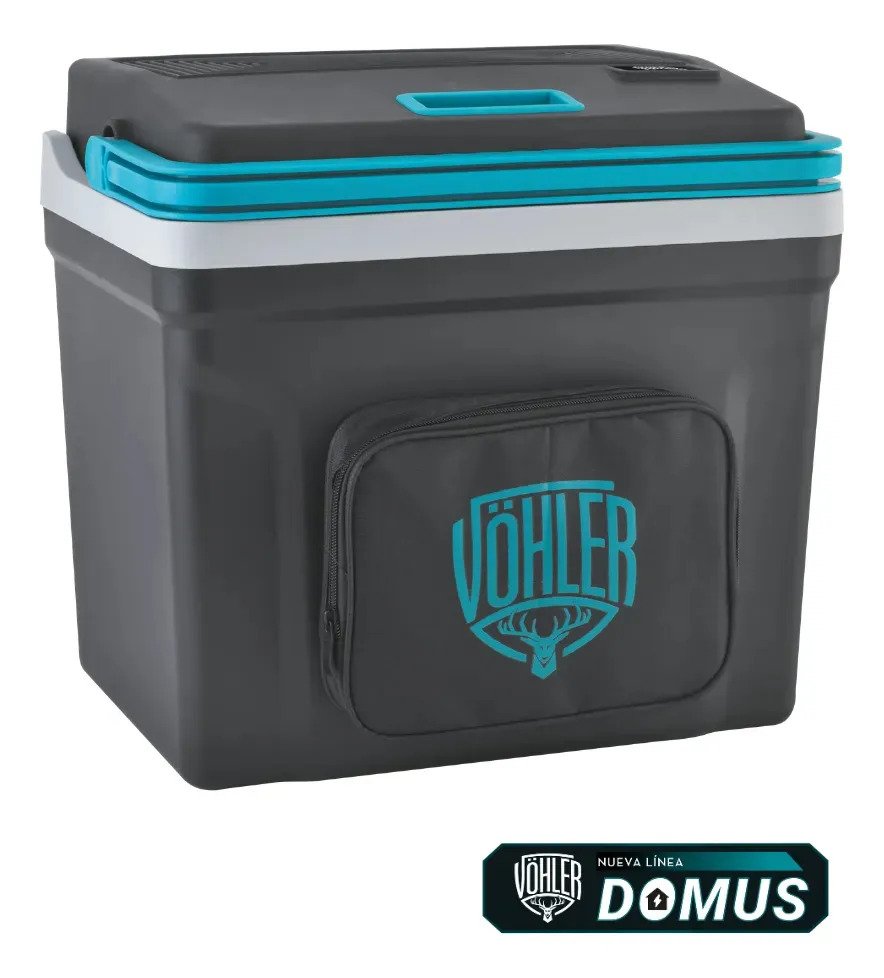 Heladera Electrica Vohler 24l Frio Calor 12v 220v Negra