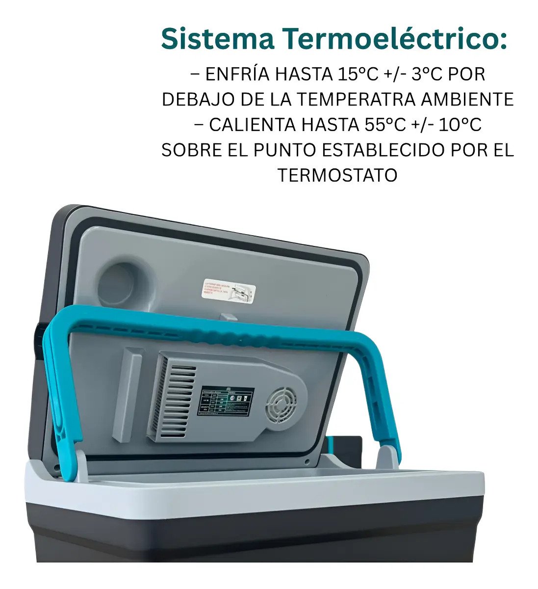 Heladera Electrica Vohler 24l Frio Calor 12v 220v Negra