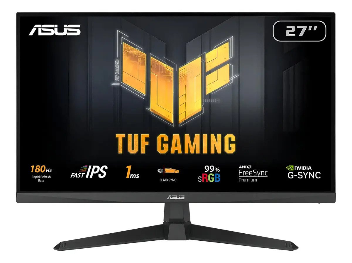 Monitor Asus Tuf Gaming 27 Ips Vg279q3a 1080p 180hz 1m Negro