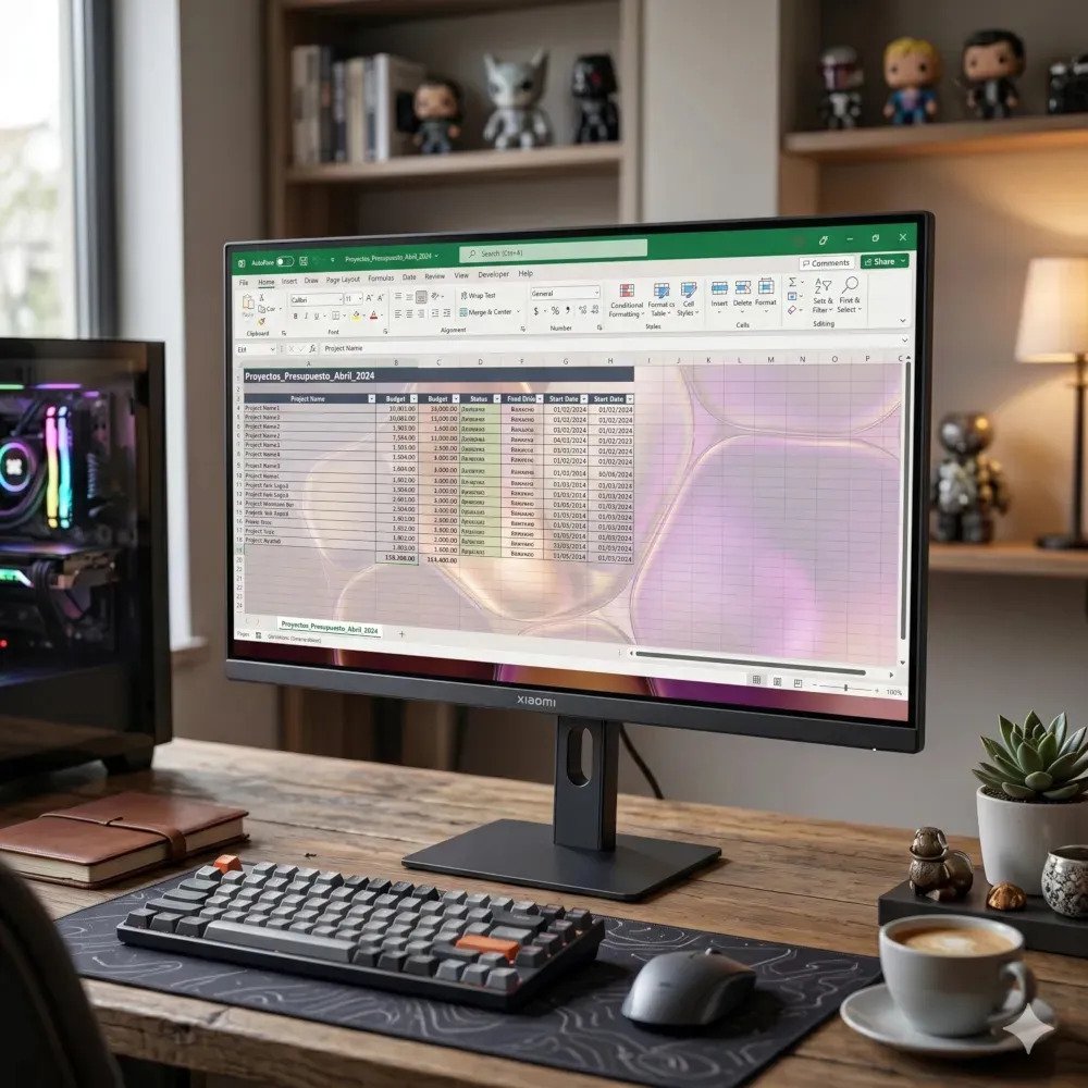 Monitor Xiaomi A24i Frecuencia Del Panel Max 144hz 24 Pulgadas Resolucion 1920 X 1080 Fhd Color Negro 2026