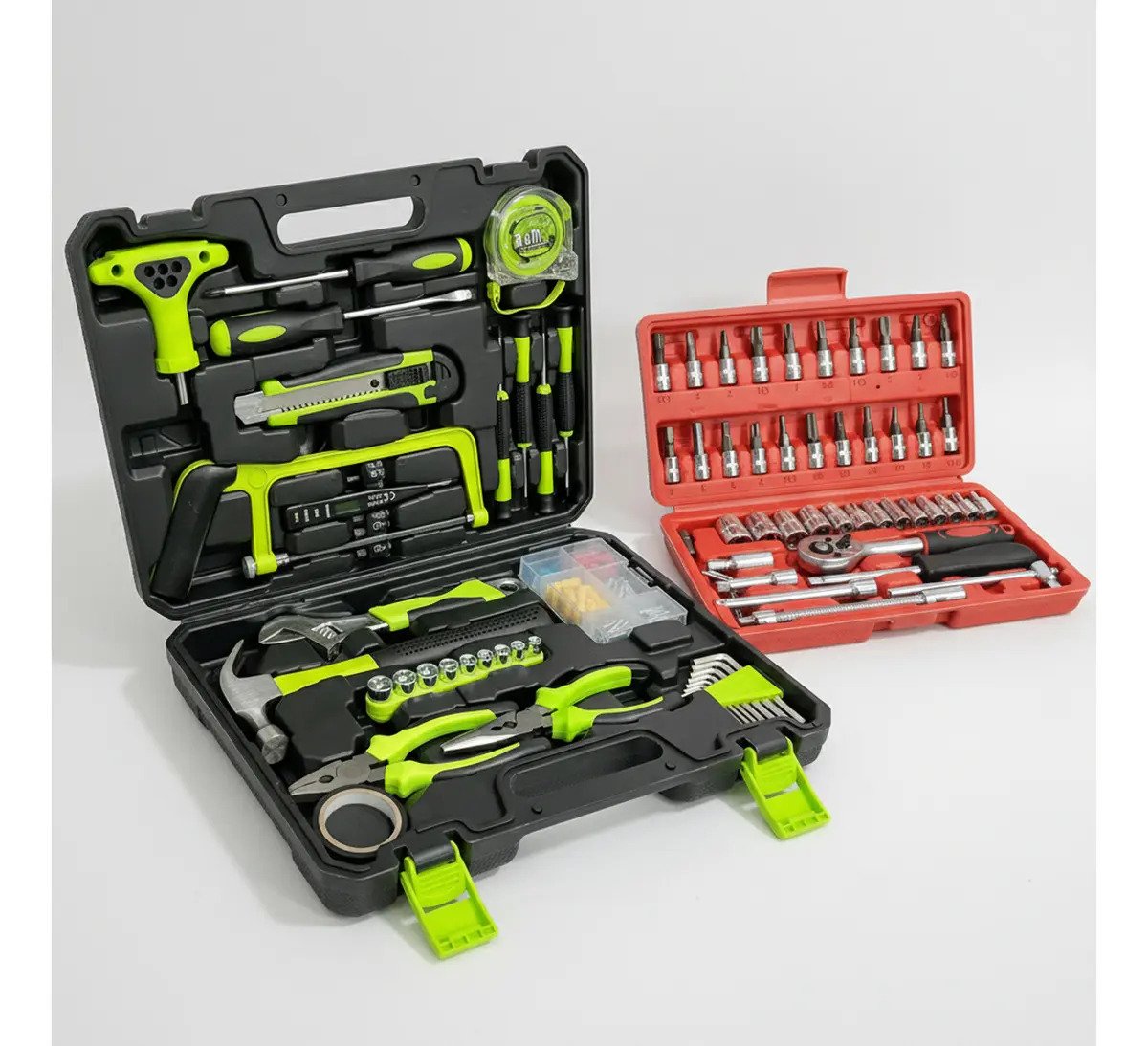 Set Maletin De Herramientas 150 Pz Ktollave Tubo Crique 46 Negro