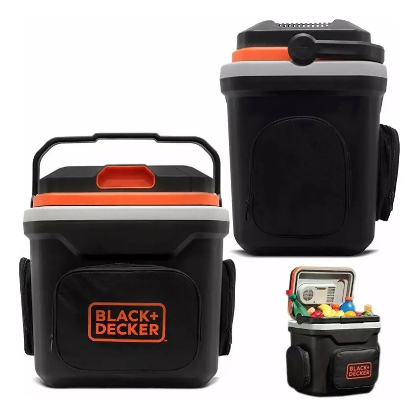 Conservadora Heladera Black Decker Bdc24l 12220v 24 Litros Negro