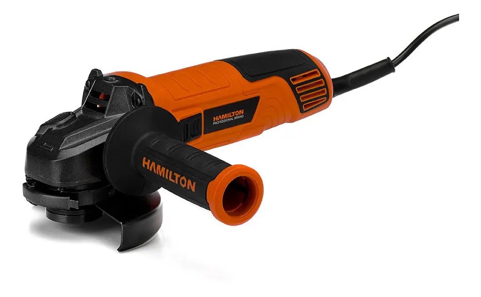 Amoladora Angular 115mm Hamilton 850w Haa001 Color Naranja Frecuencia 50 Hz60 Hz