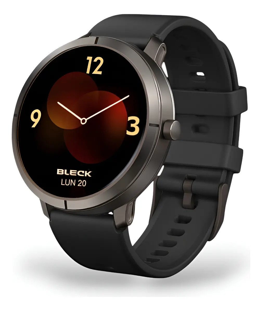 Smartwatch Bleck Luna Pro Gps Integrado Sumergible 5 Atm Deportivo Negro