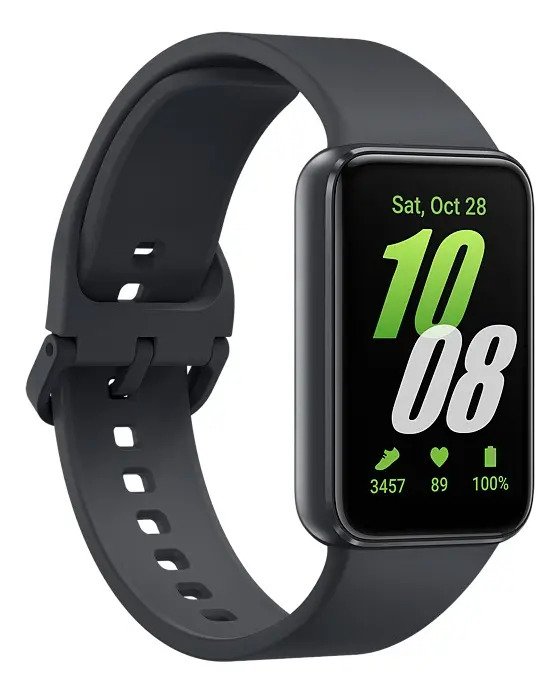Reloj Inteligente Samsung Fit 3 Dark Gray Pantalla Amoled 16 Bateria 13 Dias Ritmo Cardiaco 256mb Bluetooth 53