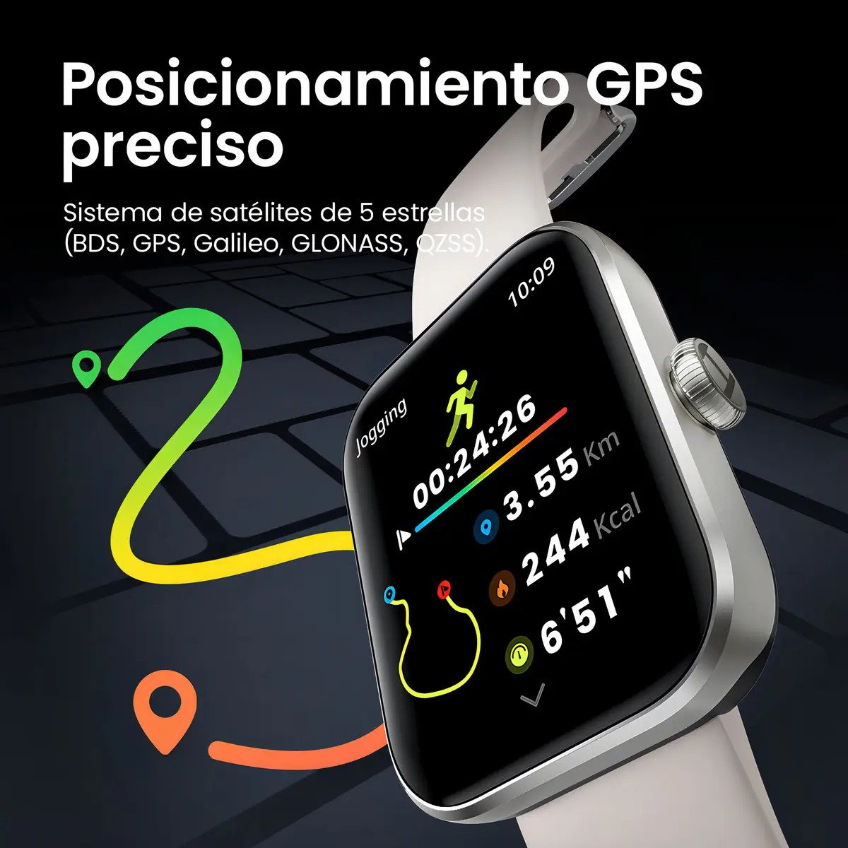 Smartwatch Reloj Inteligente Haylou Watch 4 Color Negro
