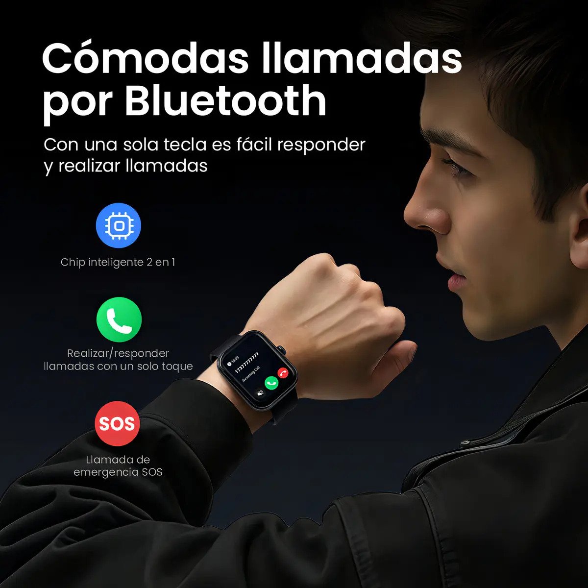 Smartwatch Reloj Inteligente Haylou Watch 4 Color Negro