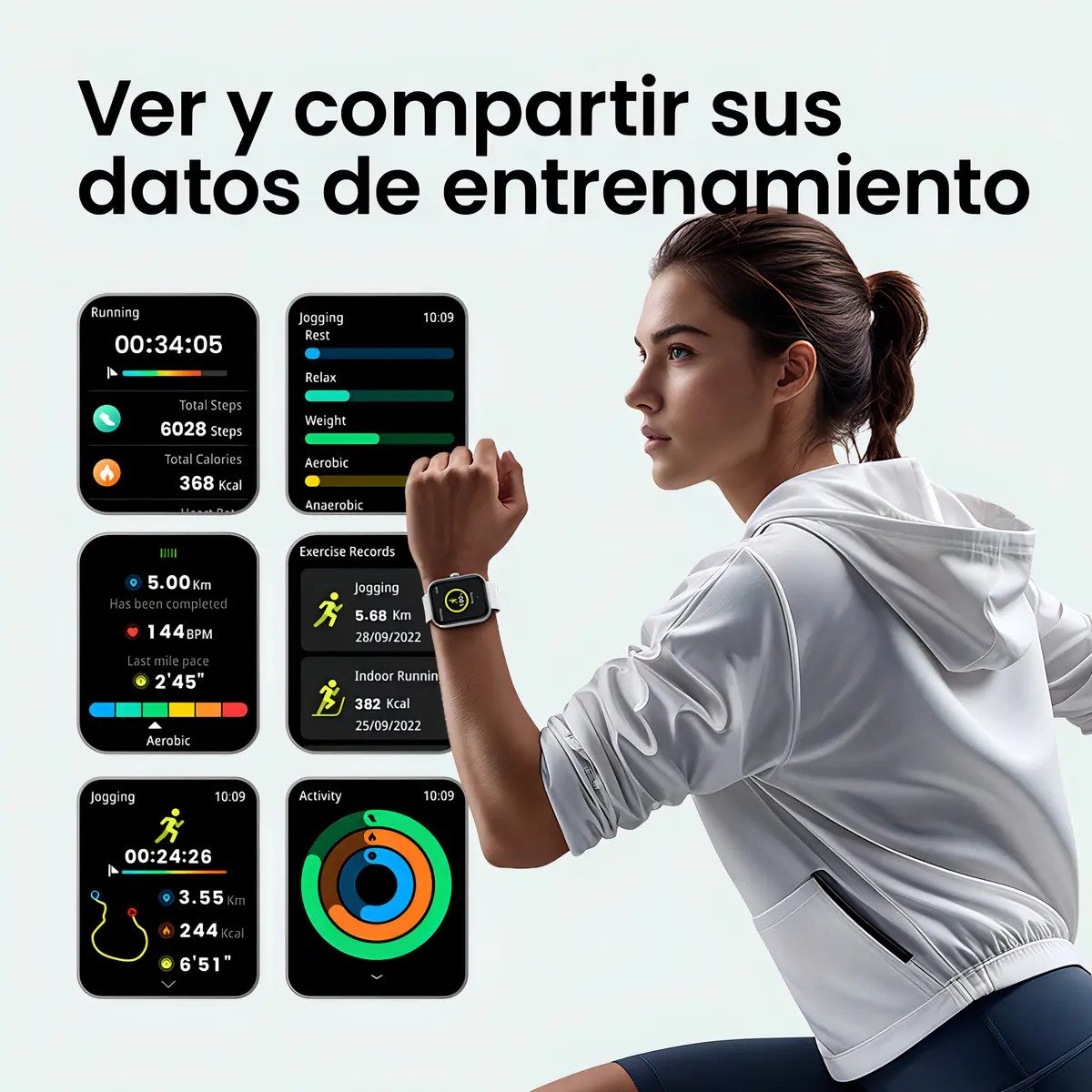 Smartwatch Reloj Inteligente Haylou Watch 4 Color Negro