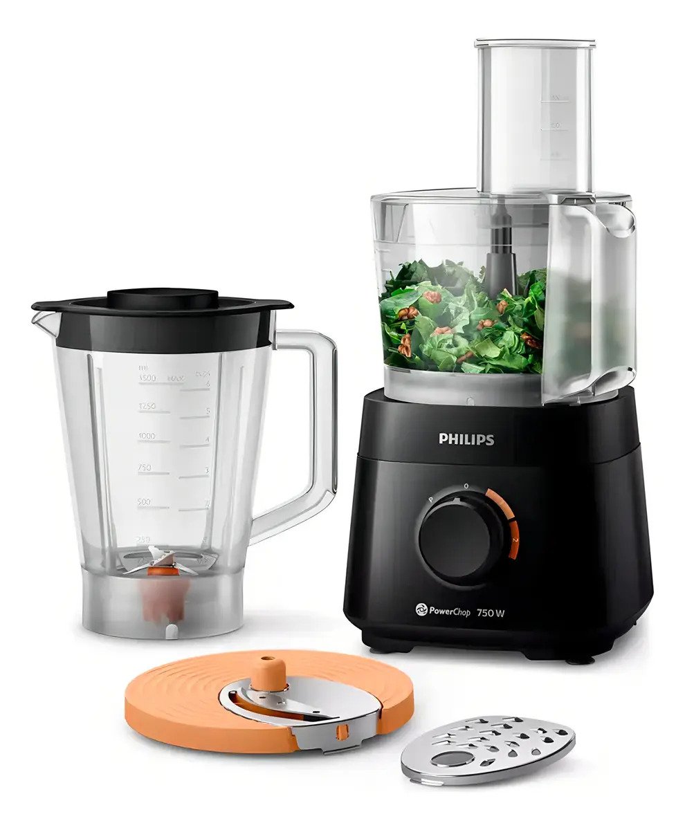 Procesadora De Alimentos Philips Hr730190 750w 15l Negro