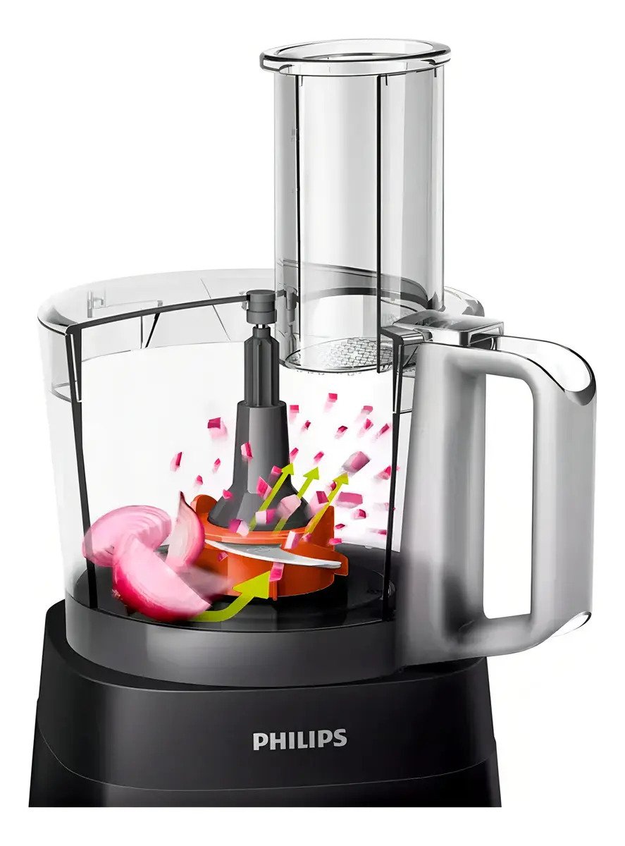 Procesadora De Alimentos Philips Hr730190 750w 15l Negro