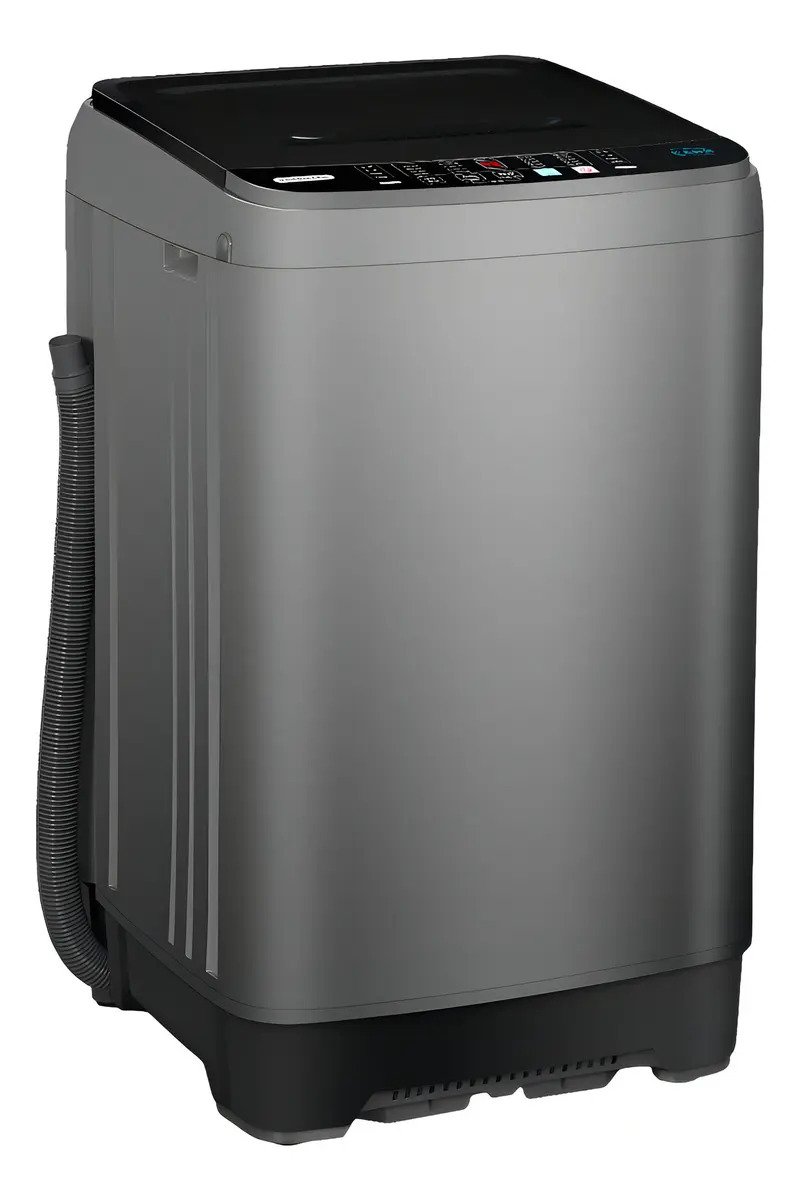 Lavarropas Automatico Carga Superior Kanji Kjh Wmcvsl6k De 4 Kg Gris Oscuro detalle 2