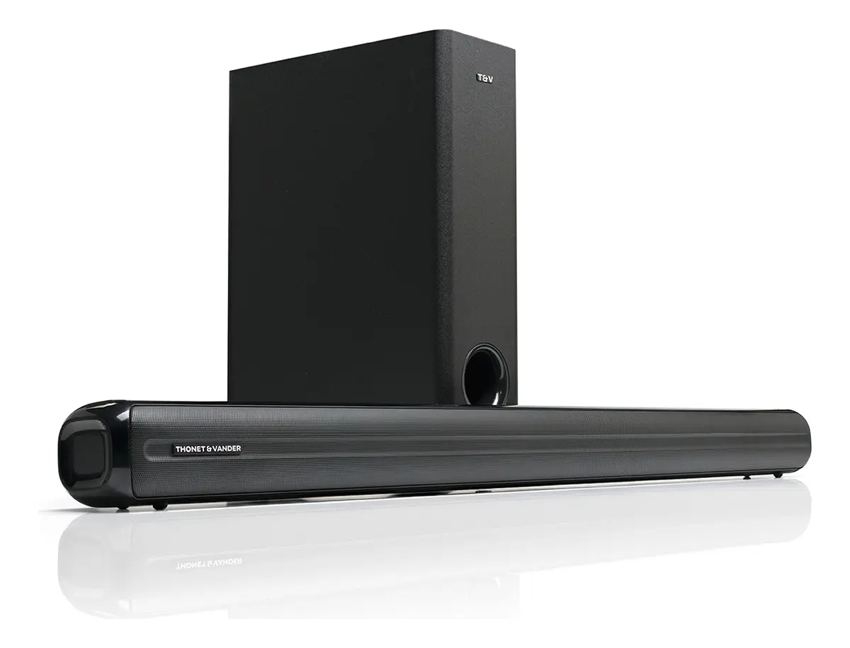 Barra de Sonido Thonet Vander Kino Color Negro 150w